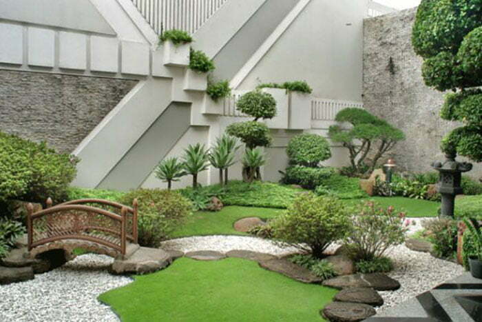 Hình ảnh sân vườn phong cách Nhật Bản